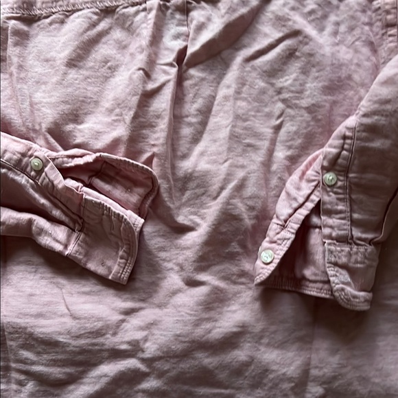 Perry Ellis Pink Long Sleeve Tee - Picture 4 of 15